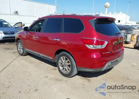 2013 Nissan Pathfinder Sl z USA, uszkodzony, nr VIN 5N1AR2MN9DC660680